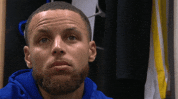 golden state warriors eyes GIF by NBA