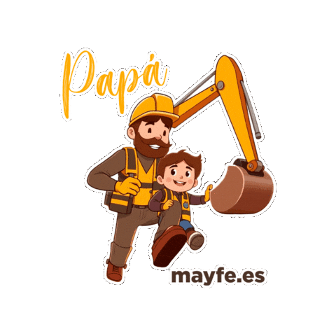 Fathers Day Dad Sticker by Mayfe