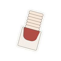 Nailpolish Sunniesface Sticker by Sunnies Studios