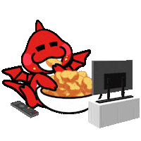 Dinner Eating Sticker by KKLife X 紅龍 食集