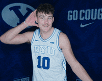 Byu Basketball Sport GIF by BYU Cougars