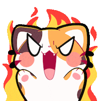 Cute Cat Funny Cats Sticker