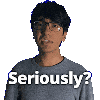 For Real Wow Sticker