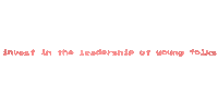Leadership Invest Sticker by Women for Political Change