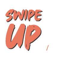 Swipe Up Sticker by 28 By Sam Wood