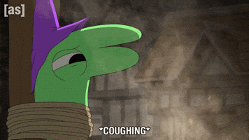 Fire Smoke GIF by Adult Swim