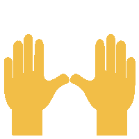 Hands Yes Sticker by ISUExtension