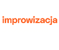 Impro Improvisation Sticker by Mariusz Flisiński