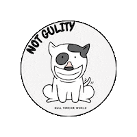 Dog Oops Sticker by Bull Terrier World