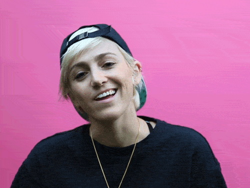 thisisnice giphyupload happy smile pink GIF