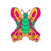 Art Flying Sticker by YON