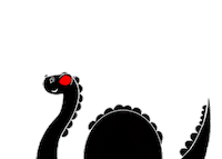 Loch Ness Monster Cryptid Sticker