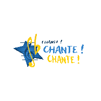 Chante Chante Chante Sticker by Saint Benoît