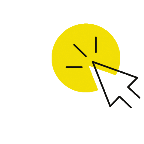 Arrow Click Sticker by Etukart