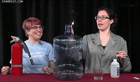 bottle flaming GIF by Cheezburger