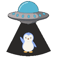 Im Out Bye Bye Sticker by Pudgy Penguins