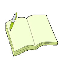 novumVerlag green book reading writing Sticker