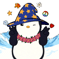 Wiz Khalifa Love Sticker by Pudgy Penguins