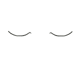 Nervous Blue Eyes Sticker by Luna