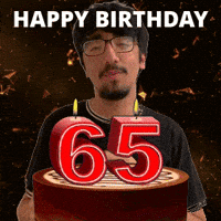 65Th Birthday GIF