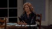 Suspicious What Do You Want GIF by Last Man Standing