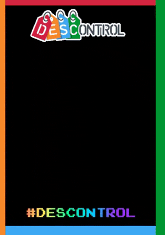 descontrol giphygifmaker color colorful frame GIF