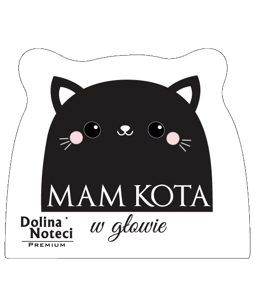 Cat Love Sticker by Dolina Noteci