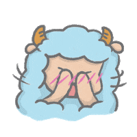 marukolifeday shame kumo 害羞 羞 Sticker