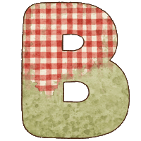 Alphabet B Sticker