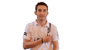 Zwart-Wit hockeyclub zwart wit heren 1 joep wiertz Sticker