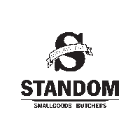 Logo Butcher Sticker by BarossaFineFoods