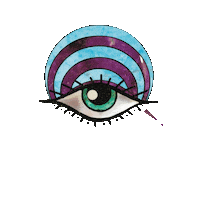 Eye Tribe Love Sticker by Jacquie Aiche