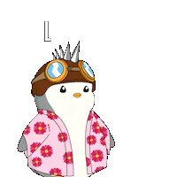 Excited Lets Go Sticker by Pudgy Penguins