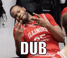 Illinois State Basketball GIF