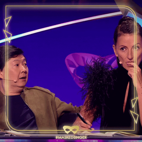 Ken Jeong Shock GIF by The Masked Singer UK