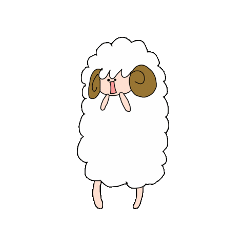 何 Sticker by hiutuji