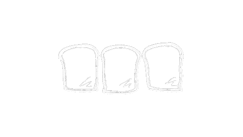 harapparemon_ giphyupload bread toast パン Sticker