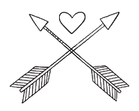 In Love Wedding Sticker by La Bonne Vie Ranch
