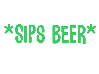 Thelostabbey beer open stay home happy hour Sticker