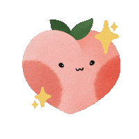 plcreates fruit cutie peach fruits Sticker