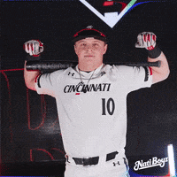 College Baseball GIF by Cincinnati Bearcats
