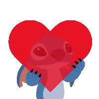 In Love Hearts Sticker by Walt Disney Studios