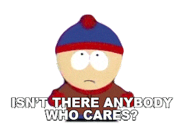 Stan Marsh Nobody Sticker by South Park