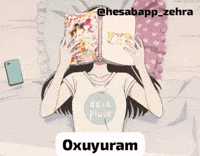 hesabapp hesabappzehra yatmaq oxuyuram yatiram GIF
