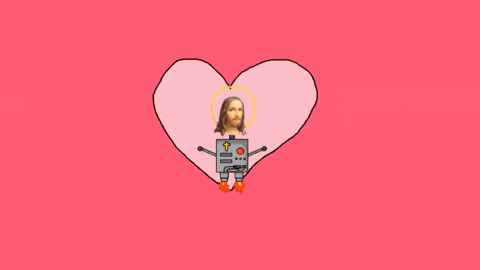 eclips3 giphygifmaker jesucristo zorman robot del futuro GIF