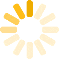 orange loading Sticker