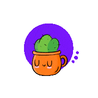 marlon_gzman love new kawaii orange Sticker