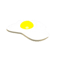 fried egg breakfast Sticker by UCLA