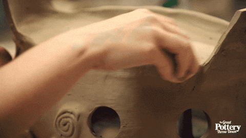Diy Satisfying GIF by The Great Pottery Throw Down