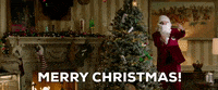 Merry Christmas Santa GIF by Zombieland 2